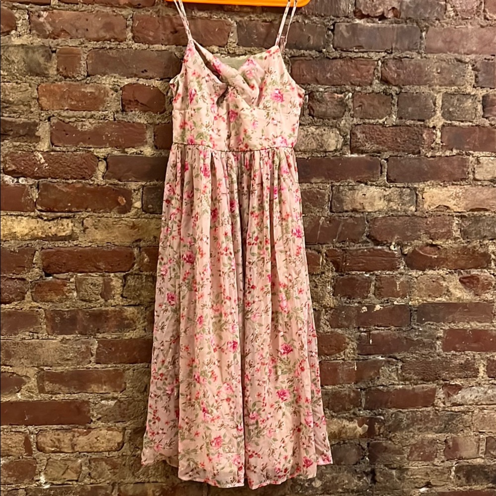NWT Floral Pink Kids Dress